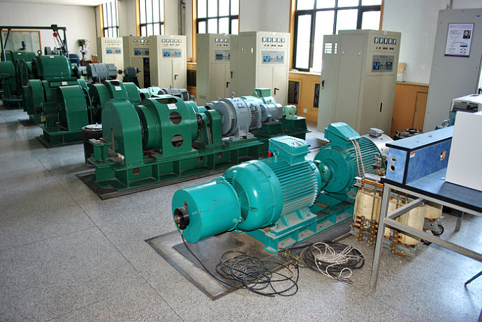 易门某热电厂使用我厂的YKK高压电机提供动力